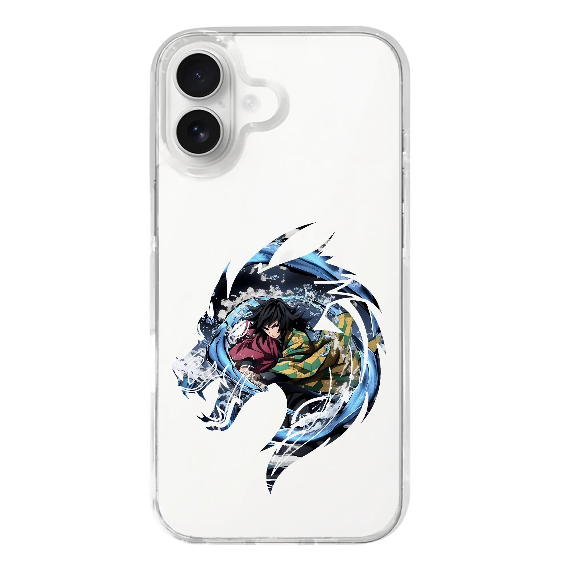 鬼滅の刃 グッズ,冨岡 義勇 - iPhone 17シリーズ 透明スマホケース – 薄型・耐衝撃・精密フィット保護カバー